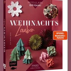 Waschbär Modulare Origami: Weihnachtszauber – Faltprojekte zum Stecken & Staunen aus Papier: Baumschmuck, Schachteln, Tischdeko & mehr in 3D. Discount