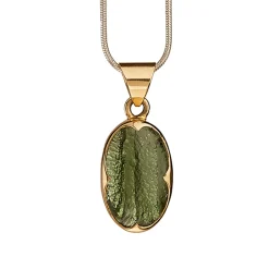 Waschbär Moldavit-Anhänger »Balance«. Einzelstück. Discount