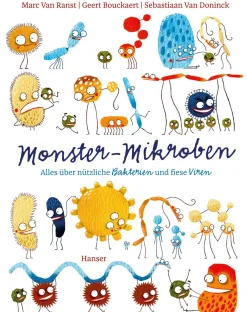 Waschbär Monster-Mikroben. Alles über nützliche Bakterien und fiese Viren. Clearance