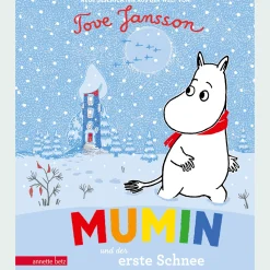 Waschbär Mumin und der erste Schnee. Hot