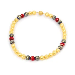 Waschbär Murano-Collier »Dreiklang«. Outlet