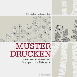 Waschbär Muster drucken. Ideen und Projekte vom Stempel- zum Siebdruck. New