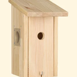 Waschbär Nistkasten mit WLAN-Kamera »Nestblick«. Online