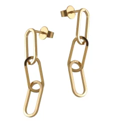 Waschbär Ohrstecker »Paper Clip«. Hot