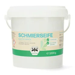 Waschbär Olivenöl-Schmierseife.