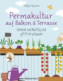 Waschbär Permakultur auf Balkon und Terrasse. Gemüse nachhaltig und giftfrei anbauen. Discount