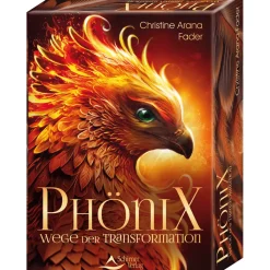 Waschbär Phönix - Wege der Transformation: Set mit Buch und 44 Karten. New