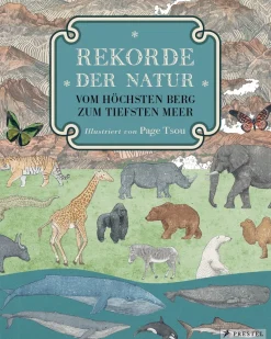 Waschbär Rekorde der Natur. Vom höchsten Berg zum tiefsten Meer. New