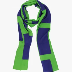 Waschbär Schal »Color Blocking« in Lila und Grün. Sale