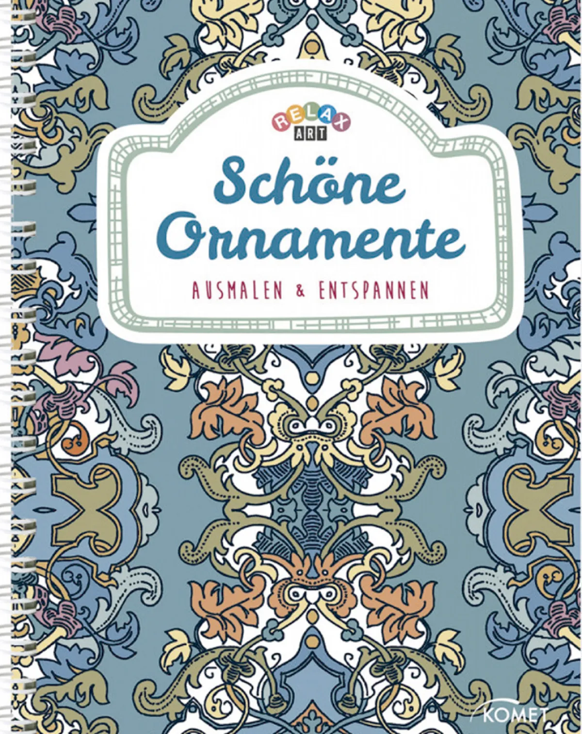 Waschbär Schöne Ornamente - Ausmalen & Entspannen