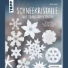 Waschbär Schneekristalle aus Transparentpapier. Winterliche Fensterdekorationen falten und kleben. Online