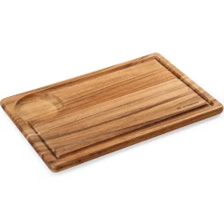 Waschbär Schneidbrett aus Akazienholz.