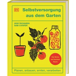 Waschbär Selbstversorgung aus dem Garten. Planen, anbauen, ernten, verarbeiten. Viel Ernte auf kleinem Raum.