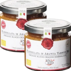 Waschbär Sizilianische Bio-Orangenmarmelade, 2er-Set. Hot