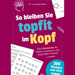 Waschbär So bleiben Sie topfit im Kopf. Wie Senioren ihr Gehirn trainieren und jung halten können - mit vielen Tipps und 200 Übungen. Das Übungsbuch für das Gedächtnistraining und Konzentrationstraining. Sale