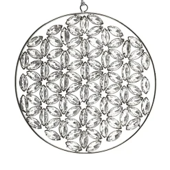 Waschbär Sonnenfänger Kristall „Blume des Lebens“ Sale