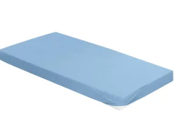 Waschbär Spannbetttuch, blau, 180 x 200 cm. Sale