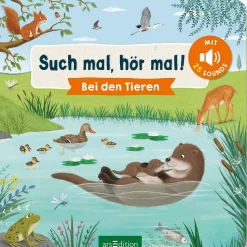 Waschbär Such mal, hör mal! Bei den Tieren: Mit 25 Geräuschen. Clearance