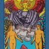 Waschbär Tarot. Das klassische englische Jugendstil-Tarot im praktischen Format. Hot