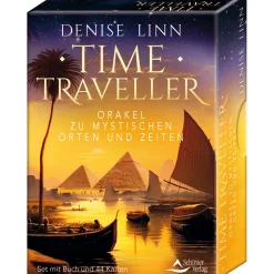 Waschbär Time Traveller - Orakel zu mystischen Orten und Zeiten: Set mit Buch und 44 Karten. Sale