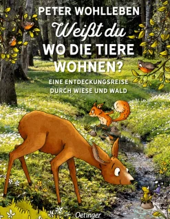 Waschbär Weißt du, wo die Tiere wohnen? Eine Entdeckungsreise durch Wiese und Wald. New
