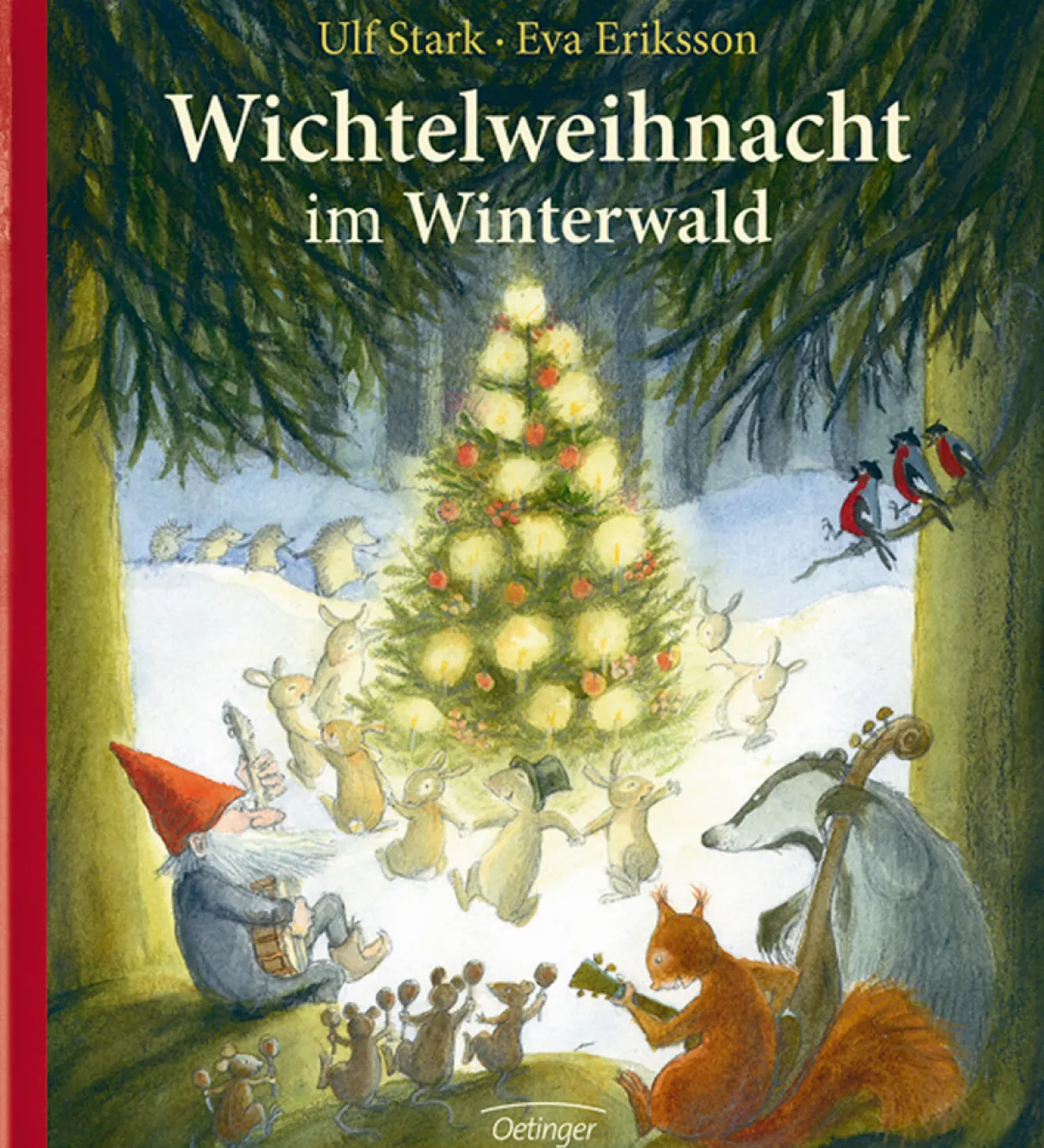 Waschbär Wichtelweihnacht im Winterwald. Adventskalenderbuch. Discount