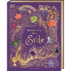 Waschbär Wundervolle Welt. Erde: Ein Natur-Bilderbuch für die ganze Familie. Hochwertig ausgestattet mit Leseba¿ndchen, Goldfolie und Goldschnitt. Für Kinder ab 7 Jahren. New