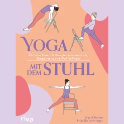 Waschbär Yoga mit dem Stuhl. Best