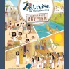 Waschbär Zeitreise im Schlafanzug. Erlebe das alte Ägypten: Geschichte für Kinder (Kindersachbuch) I Mit bunten Wimmelbildern und extragroßen Aufklappseiten.